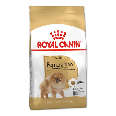 Royal Canin корм сухой для взрослых собак породы померанский шпиц