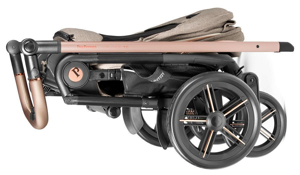 Коляска Peg Perego Veloce TC New Belvedere Lounge 3 в 1 Mon Amour