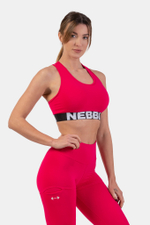 Топ MEDIUM IMPACT CROSS BACK SPORTS BRA 410 Розовый