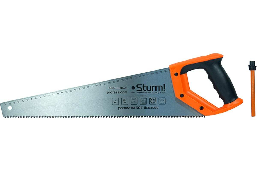 Ножовка по дереву с карандашом Sturm 1060-11-4507