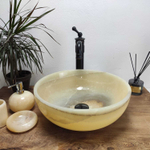 Раковина из оникса Bowl Yellow TinLip BO-60975 40*40*15