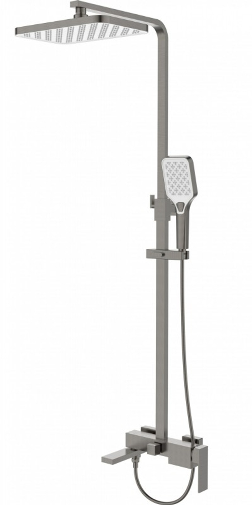 Система душевая Esbano ESDSBASC-DSGM 489x190x1670 Прямоугольная цвет оружейная сталь