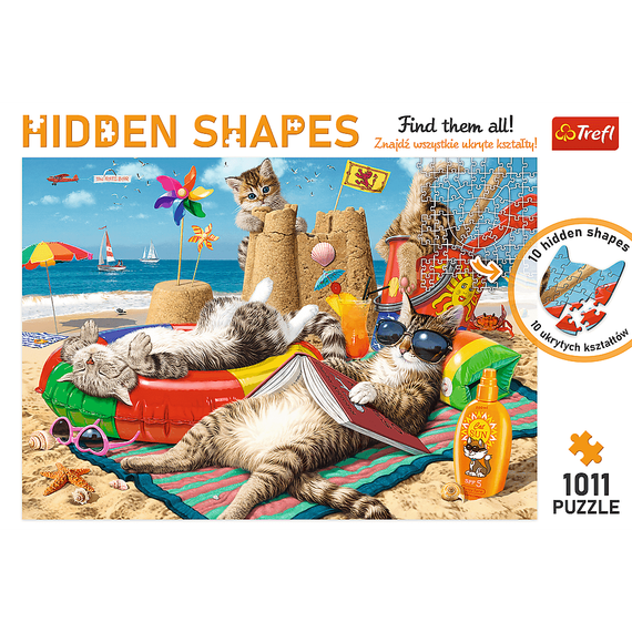 Puzzle &quot;1000&quot; -  Feline Holidays