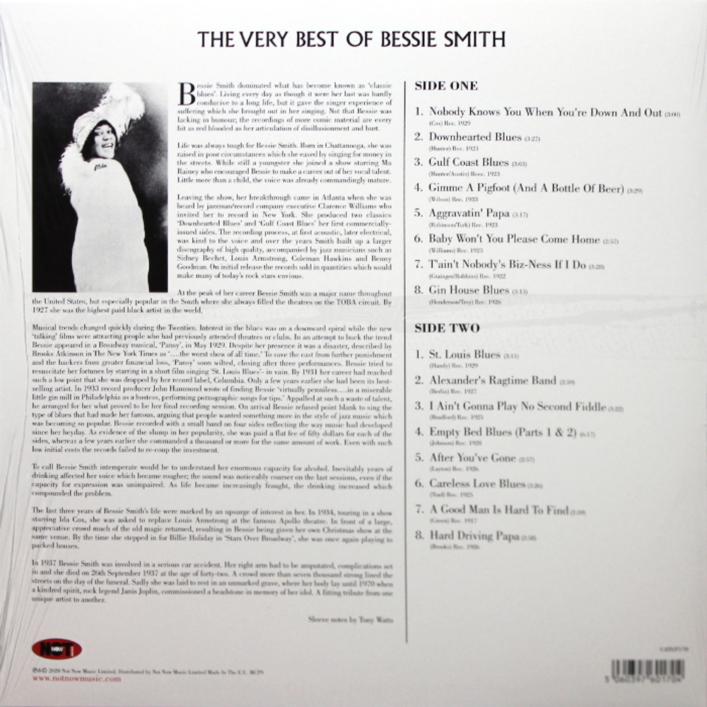 Bessie Smith / The Very Best Of (LP)