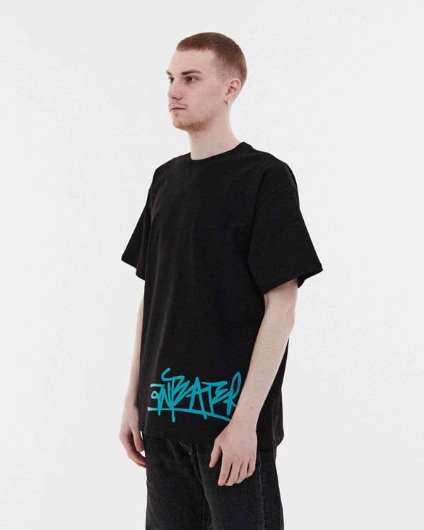 Футболка 337 Big Blue Tag черная - фото 3