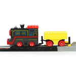 Железная дорога на бат. в комп. светофор, свет. эффекты, в/к 49*9*31 см.