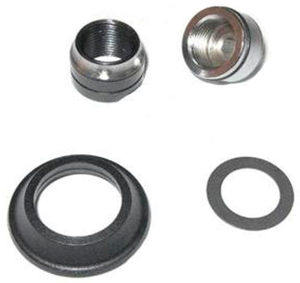 Конус в сборе Shimano, FH-RM65, левый, с гайк. и шайбой