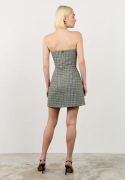 Корсетное платье мини