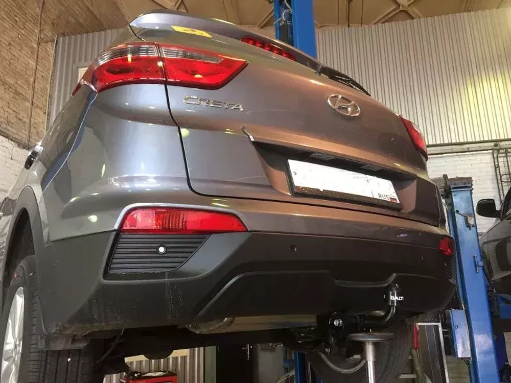Фаркоп Балтекс для Hyundai Creta I (GS) 2015- (паспорт и сертификат в комплекте)(без электрики)арт.10320812