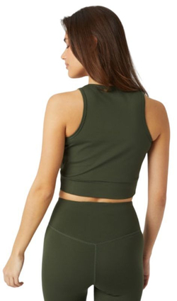 Женский топ теннисный Björn Borg Studio Cross Tank - зеленый