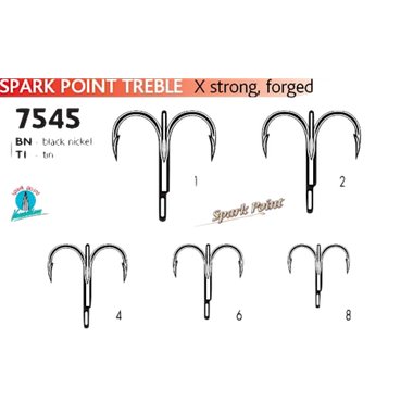 Тройник VMC 7545 №10 BN Чёрный Никель 5шт 7545BN-10-E