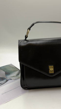 Сумка женская натуральная кожа артикул 066-33 цвет "чёрный"