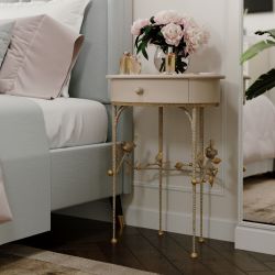 Туалетный столик Терра Айвори Мраморное золото