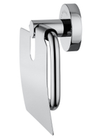 Держатель для туалетной бумаги с крышкой WONZON & WOGHAND EASY, Хром (WW-8126)