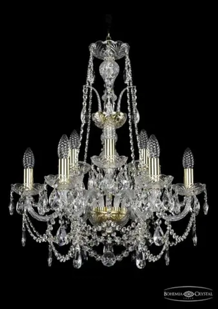 Подвесная люстра Bohemia Ivele 1411/6+3/195/XL-65/G