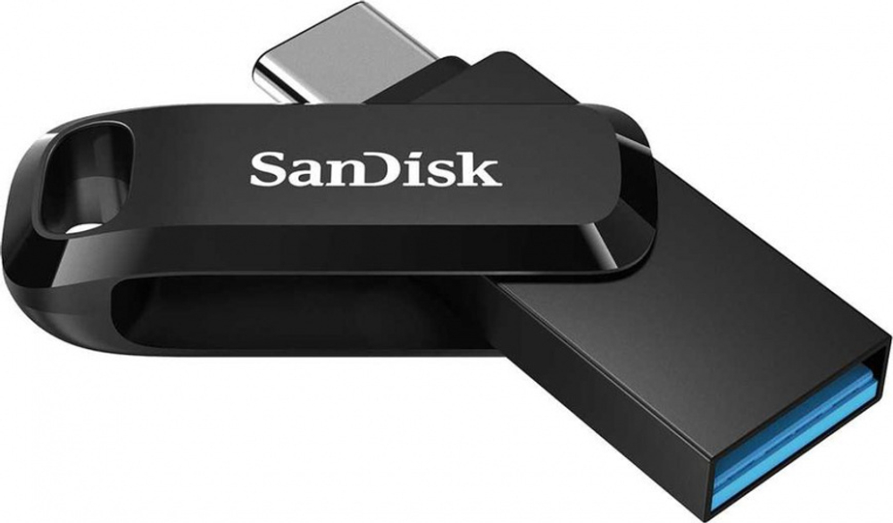 Флеш-накопитель SanDisk Ultra Dual Drive Go 64GB USB-C/USB-A, R 150 МБ/с