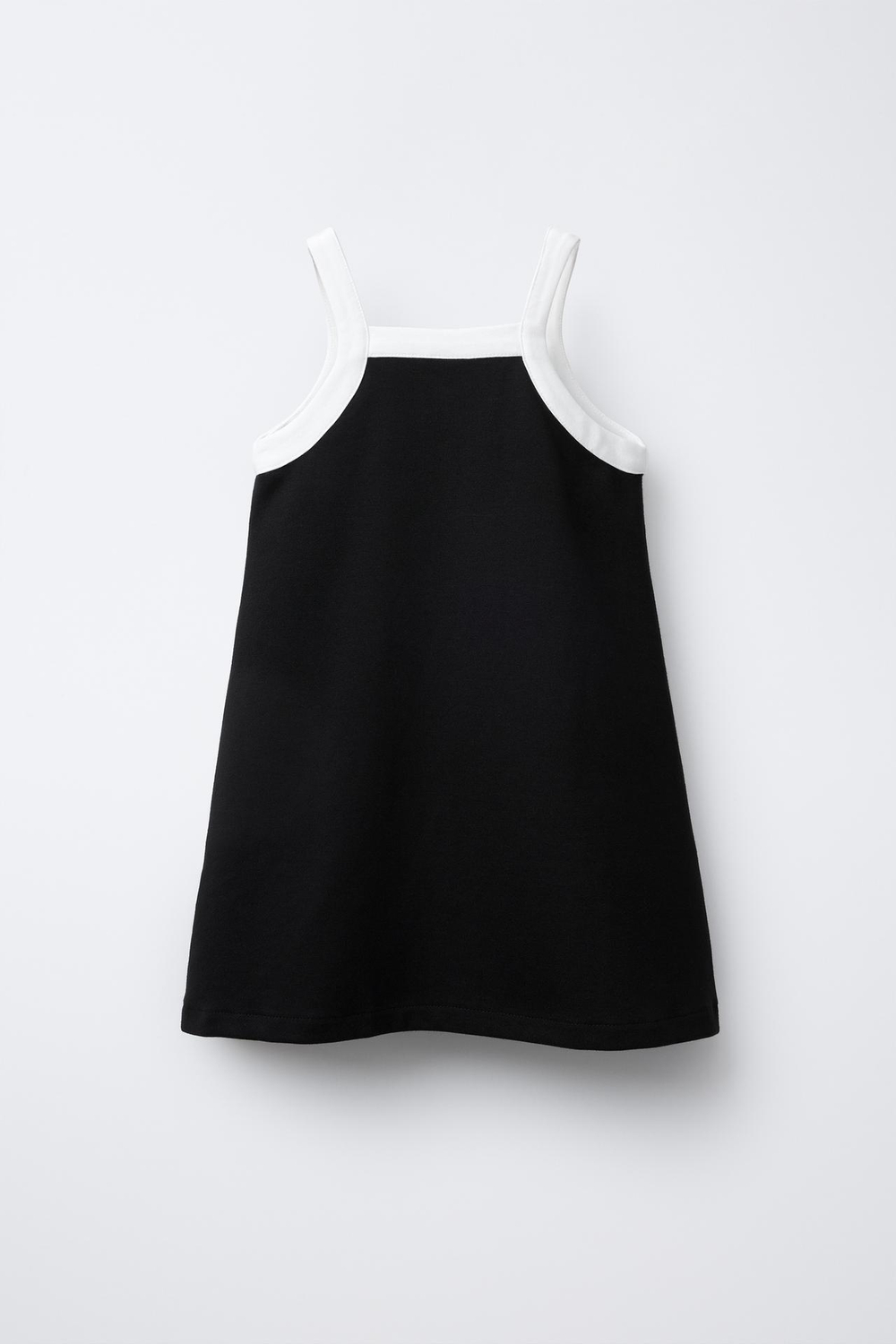 ZARA ПЛАТЬЕ С БАНТОМ, ЧЕРНЫЙ