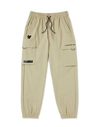 Брюки джогеры в стиле карго нейлоновые