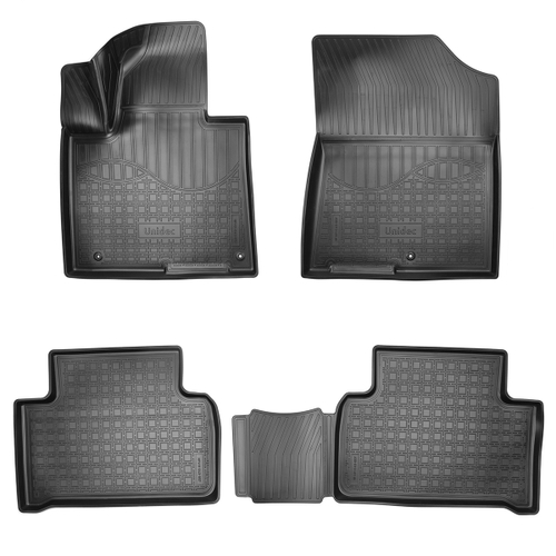 Ковры в салон Norplast/Unidec для Kia Sorento IV в кузове MQ4 (2020-), Черный, арт.NPA11-C43-657