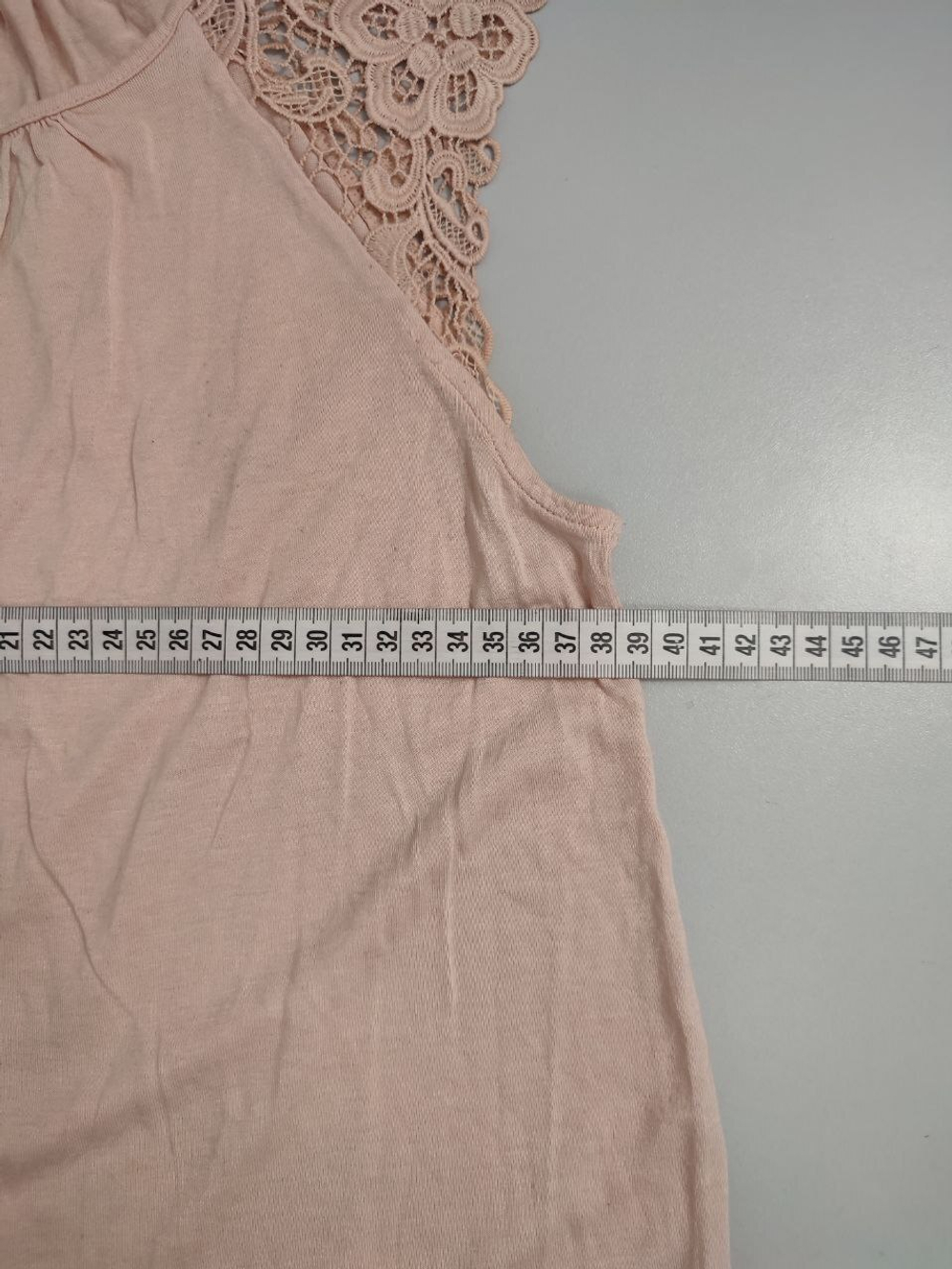 Топ H&M с кружевом 42 размер