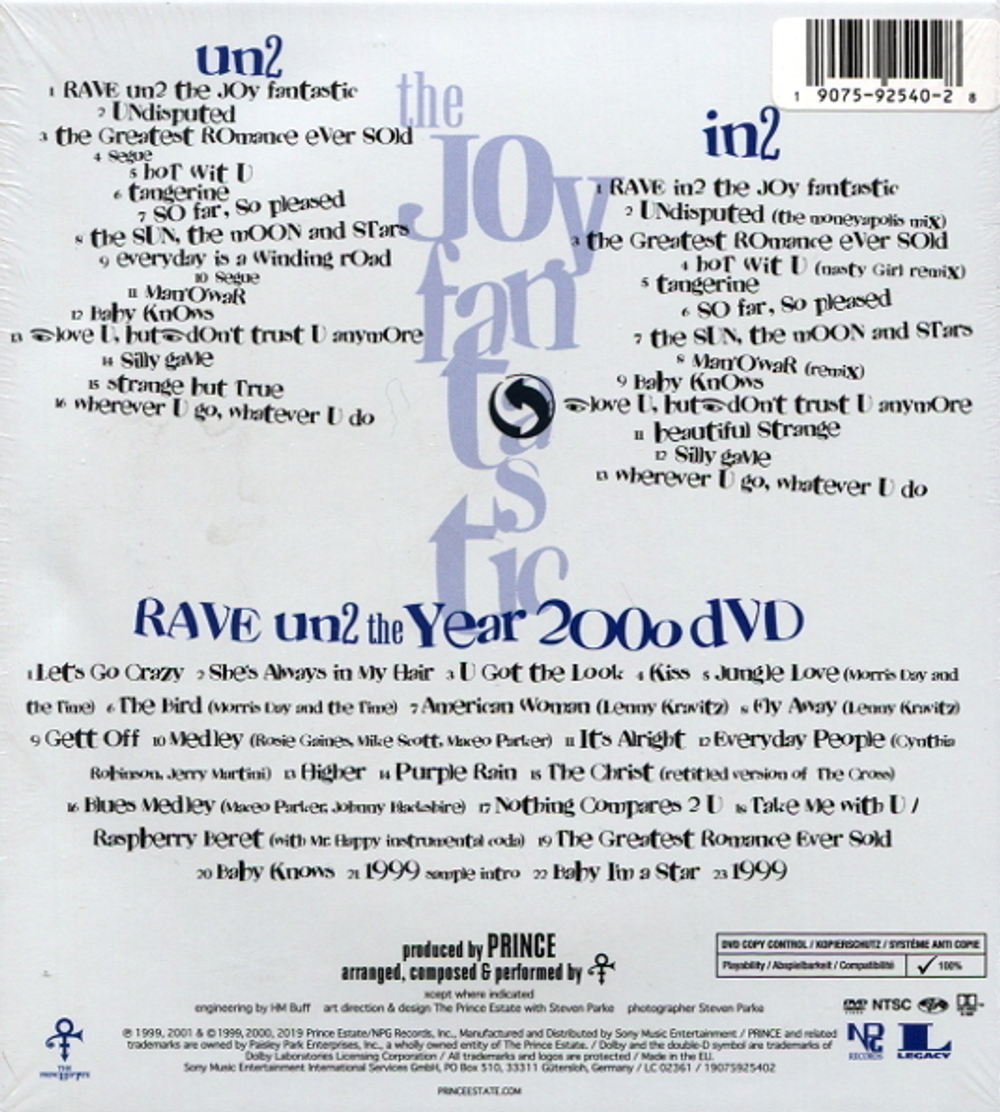 Prince / Ultimate Rave (2CD+DVD)