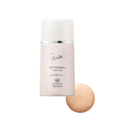 Омолаживающий санскрин и тональная основа 2 в 1 SPF28/PA++ HERMOSA Serieux Geniale UV Protection