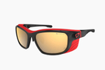 Спортивные очки Demetz Piment 2.0 / Matt Black / Matt Red Brown With Gold Mirror Cat.3