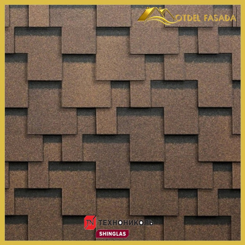 Гибкая черепица ТехноНиколь SHINGLAS Болеро Граунд 3 м2