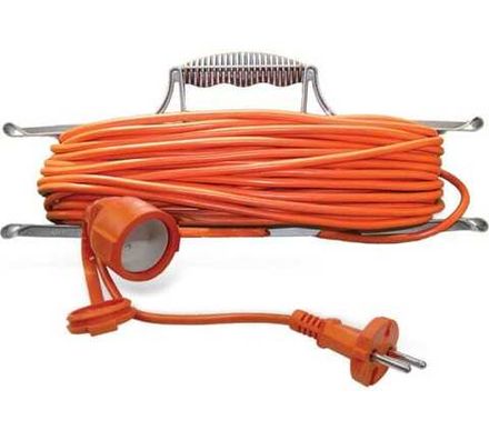 Удлинитель шнур на рамке "UNIVersal" УШ-10 IP-54 ПВС 2*1 1гн. 50м РАСПРОДАЖА