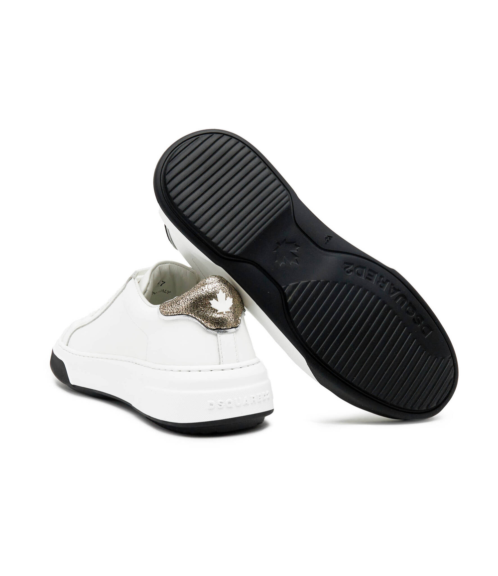 кожаные кроссовки Dsquared2 - белый(SNW0146 01505909)