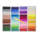 Пластилин 40 цветов Луч Классика, 800гр, со стеком, картон.упак.