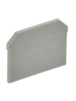Заглушка для CTS-MC ARMAFIX 3 вывода 4кв.мм сер. IEK YCT12-00-3-K03-004-ZGL