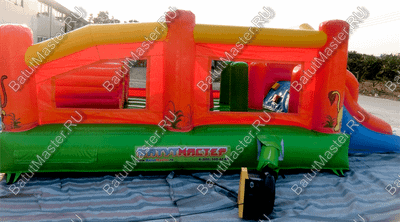 Надувной батут "Попрыгунчик" с принт-печатью