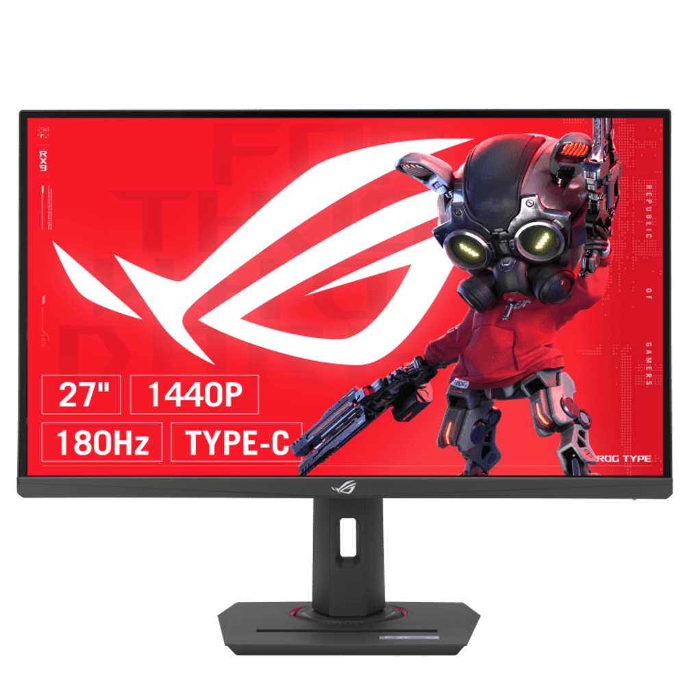 Монитор 27" ASUS ROG Strix XG27ACMS IPS 2560x1440 320Hz 0.3ms 350cd/m 1000:1 1xHDMI 1xDP 1xUSB-C