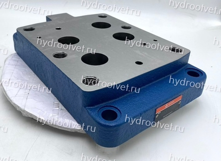 G157/01 - Стальная плита для монтажа клапанов типоразмера Ду32, стандарт ISO 4401-10/ CETOP10