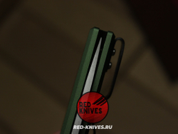 Нож Pro-Tech Strider PT Auto - зеленая рук, светлый клинок RK/Н117