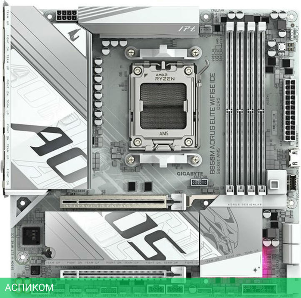 Материнская плата GigaByte B850M Aorus Elite WIFI6E Iсе rev. 1.1