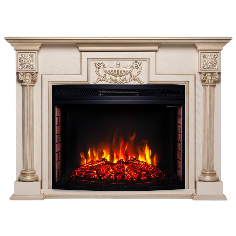Электрокамин RealFlame London 33 WT-659G с очагом Firespace 33 S IR