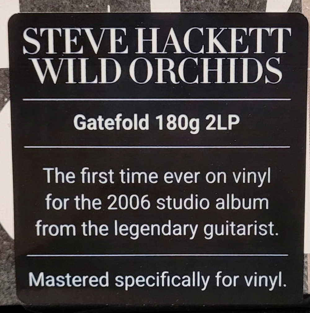 Steve Hackett / Wild Orchids (2LP)