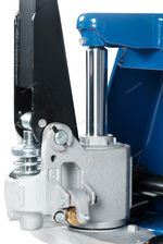 NORDBERG (N3901S-25) Тележка (рохля) складская гидравлическая короткая 2.5 т, усиленная, с полиуретановыми колесами