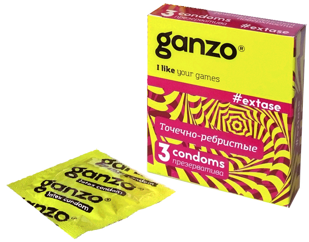 Презервативы GANZO Extase No3