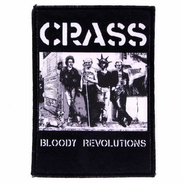 Нашивка Crass Bloody Revolutions (249)