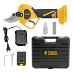 Секатор аккумуляторный, бесщет., CP-40BL, Li-Ion, 20 В, лезвия SK5 // Denzel