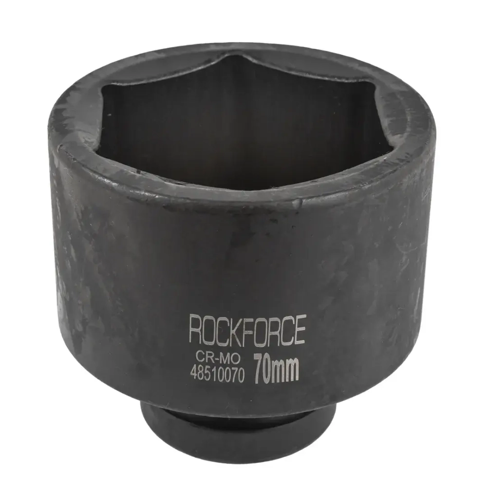 Головка ударная глубокая 70мм 1''6гр RockForce##Rock FORCE RF-48510070