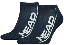 Теннисные носки Head Performance Sneaker 2P - небесный