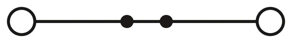 3037122 - ST 2,5 BK - Проходные клеммы