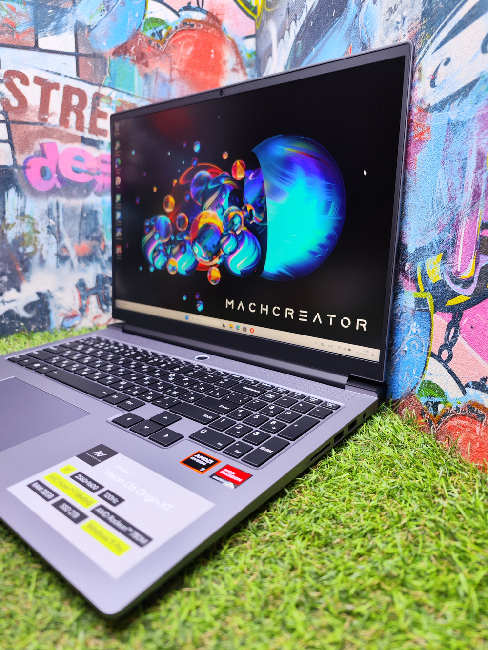 Machcreator Vision R7 8845HS/32Gb/2Tb/2K/120Hz/Radeon 780M/L16 Origin XT
