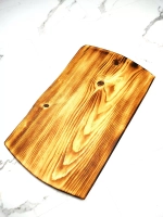 Доска разделочная деревянная из Кедра. "Змея"