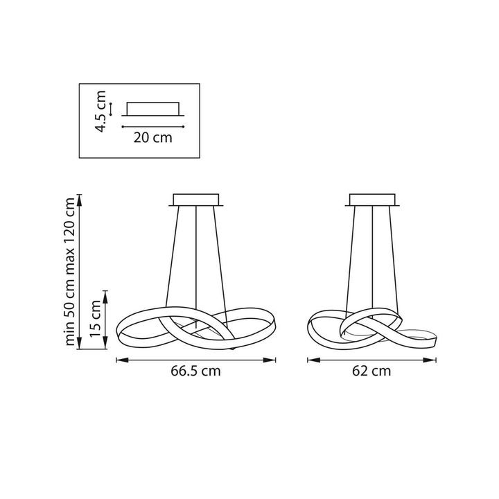 Люстра подвесная Saturno Lightstar 749487