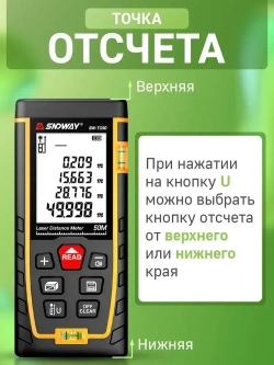 Дальномер лазерный SNDWAY SW-TG50